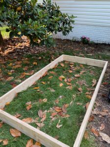 Building your raised garden bed from scratch