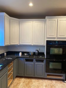 Painting kitchen cabinets with Fusion Mineral Paint