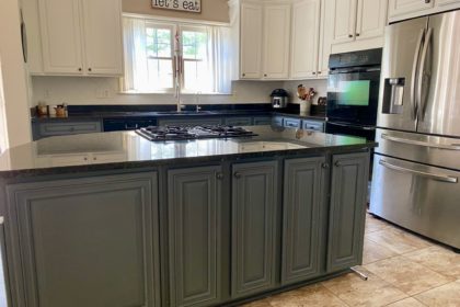 Kitchen Cabinets painted with Fusion Mineral Paint